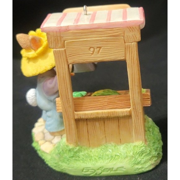 Hallmark Tender Touches FARMER'S MARKET Spring summer garden vegetables Ornament - Picture 3 of 7